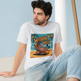 Work? Nah T-Shirt — Lazy Beach Sloth Graphic Tee thumbnail 1