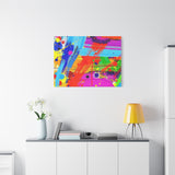 Abstract Color Splash Canvas Print — Vibrant Modern Wall Art thumbnail 78