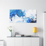 Abstract Blue Galaxy Canvas Print — Matte Stretched Wall Art thumbnail 96