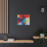 Abstract Color Burst Canvas Print — Vibrant Stretched Matte Wall Art thumbnail 58