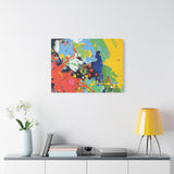 Abstract Color Splash Matte Canvas — Stretched Wall Art thumbnail 66