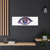 Cosmic Eye Canvas Print — Galaxy Eye Matte Stretched Wall Art thumbnail 82