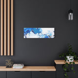 Abstract Blue Galaxy Canvas Print — Matte Stretched Wall Art thumbnail 70