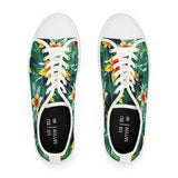 Tropical Floral Women's Low Top Sneakers thumbnail 6