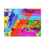 Abstract Color Splash Canvas Print — Vibrant Modern Wall Art thumbnail 3
