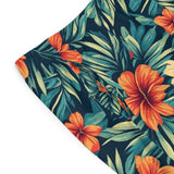 Tropical Hibiscus Board Shorts — Men's Floral Swim Trunks thumbnail 7