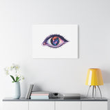 Cosmic Eye Canvas Print — Galaxy Eye Matte Stretched Wall Art thumbnail 66