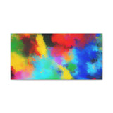 Abstract Color Burst Canvas Print — Vibrant Stretched Matte Wall Art thumbnail 6