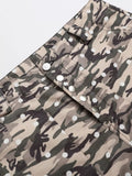 Men's Camouflage Cargo Capris thumbnail 6