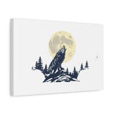 Howling Wolf Moon Matte Canvas Wall Art — Stretched 1.25" thumbnail 29