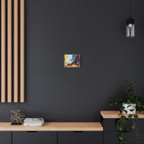 Abstract Color Splash Matte Canvas Print — Modern Stretched Wall Art thumbnail 31