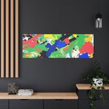 Abstract Color Splash Canvas Print — Vibrant Modern Wall Art thumbnail 94