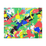 Abstract Color Splash Canvas Print — Vibrant Modern Wall Art thumbnail 13