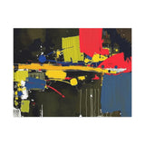 Abstract Color Splash Matte Canvas Print — Modern Stretched Wall Art thumbnail 18