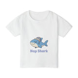 Nap Shark Toddler T-Shirt — Cute Sleepy Shark Tee for Kids thumbnail 2