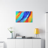Abstract Rainbow Wave Matte Canvas Print — Vibrant Stretched Wall Art thumbnail 72
