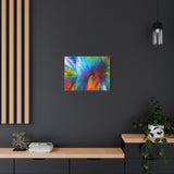 Abstract Color Explosion Matte Canvas Print thumbnail 52