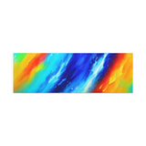 Abstract Rainbow Wave Matte Canvas Print — Vibrant Stretched Wall Art thumbnail 23