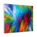 Abstract Color Explosion Matte Canvas Print thumbnail 62
