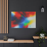 Abstract Color Burst Canvas Print — Vibrant Stretched Matte Wall Art thumbnail 88