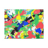 Abstract Color Splash Canvas Print — Vibrant Modern Wall Art thumbnail 9
