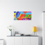 Abstract Color Splash Canvas Print — Vibrant Modern Wall Art thumbnail 75