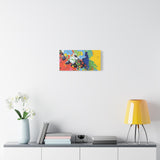 Abstract Color Splash Matte Canvas — Stretched Wall Art thumbnail 42