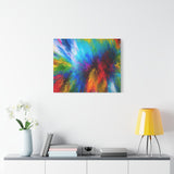 Abstract Color Explosion Matte Canvas Print thumbnail 63