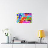 Abstract Color Splash Canvas Print — Vibrant Modern Wall Art thumbnail 51