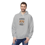 Introvert But Willing To Discuss Dogs Hoodie — Cute Dog Lover Pullover thumbnail 57