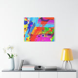 Abstract Color Splash Canvas Print — Vibrant Modern Wall Art thumbnail 63