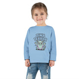 Toddler Tee — "Tiny Terror" Cute Monster Long-Sleeve Shirt thumbnail 17