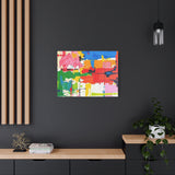 Abstract Color Splash Matte Canvas Print — Vibrant Modern Wall Art thumbnail 67