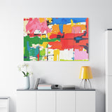 Abstract Color Splash Matte Canvas Print — Vibrant Modern Wall Art thumbnail 99