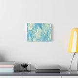 Abstract Aqua Brushstroke Canvas Print — Coastal Blue Wall Art thumbnail 30