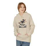 Mother-in-Law Halloween Hoodie — Witch Broom Graveyard Sweatshirt thumbnail 15