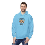 Introvert But Willing To Discuss Dogs Hoodie — Cute Dog Lover Pullover thumbnail 51