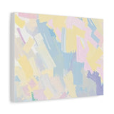 Pastel Abstract Brushstroke Canvas Wall Art thumbnail 35