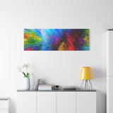 Abstract Color Explosion Matte Canvas Print thumbnail 93