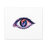 Cosmic Eye Canvas Print — Galaxy Eye Matte Stretched Wall Art thumbnail 10