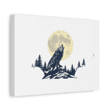Howling Wolf Moon Matte Canvas Wall Art — Stretched 1.25" thumbnail 20