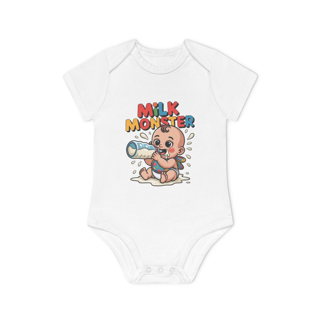 Milk Monster Baby Bodysuit — Cute Bottle-Feeding Infant Onesie