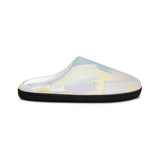 Pastel Brushstroke Women's Indoor Slippers — Soft Cozy House Shoes thumbnail 2