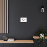 Abstract Color Splash Canvas Print — Modern Watercolor Circle Art on Matte Stretched Canvas thumbnail 23