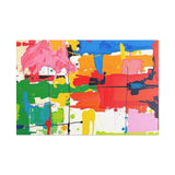 Abstract Color Splash Matte Canvas Print — Vibrant Modern Wall Art thumbnail 21