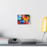 Abstract Color Splash Matte Canvas Print — Vibrant Stretched Wall Art thumbnail 27