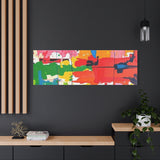 Abstract Color Splash Matte Canvas Print — Vibrant Modern Wall Art thumbnail 94