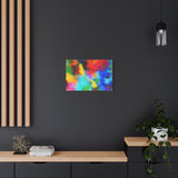 Abstract Color Burst Canvas Print — Vibrant Stretched Matte Wall Art thumbnail 49