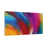 Abstract Rainbow Swirl Matte Canvas Print (Stretched) thumbnail 74