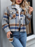 Plaid Button-Up Jacket thumbnail 2